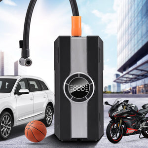 Portable 12V Jump Starter with Air Compressor Power Pack Car Battery Box 3000Amp