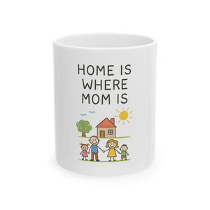 Home Is Where Mom Is – Heartwarming Mother’s Day Mug