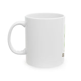 Ceramic Coffee Mug - 11oz Custom Gift for Coffee, Tea & Chocolate Lovers