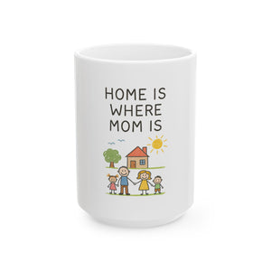 Home Is Where Mom Is – Heartwarming Mother’s Day Mug
