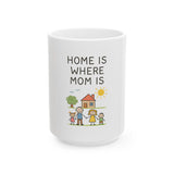 Home Is Where Mom Is – Heartwarming Mother’s Day Mug
