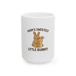 Mom’s Sweetest Little Bunny – Adorable Mother’s Day Mug