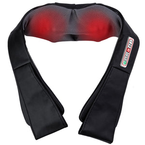Shiatsu Neck & Back Massager with Heat Deep Kneading Massage Pillow for Shoulder