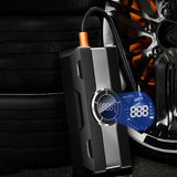 Portable 12V Jump Starter with Air Compressor Power Pack Car Battery Box 3000Amp