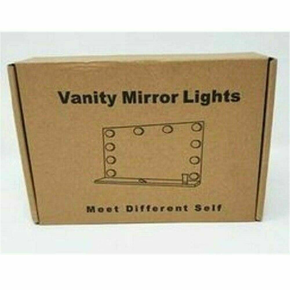 Make up Mirror Lights 10 LED Kit Bulbs Vanity Light Dimmable Lamp Hollywood