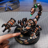 Rokr MI Series 4 Kinds of Plastic Puzzles Emperor Scorpion Beetles Golden Coin Turtle 3D Assembly Building Block Sets