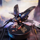 Rokr MI Series 4 Kinds of Plastic Puzzles Emperor Scorpion Beetles Golden Coin Turtle 3D Assembly Building Block Sets