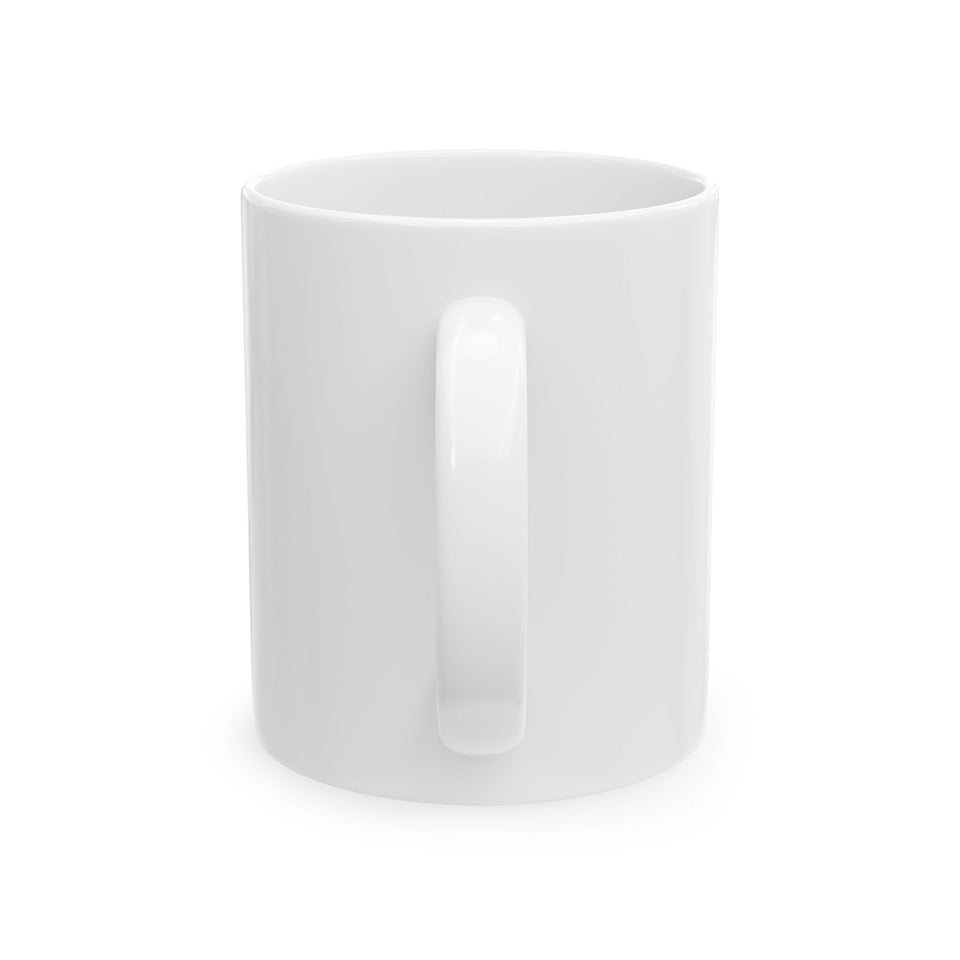 Ceramic Coffee Mug - 11oz Custom Gift for Coffee, Tea & Chocolate Lovers