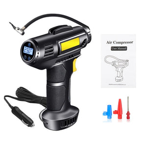 150 PSI 12V Car Air Tire Pump Inflator Compressor LED Digital Electric Portable