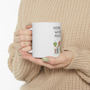 Home Is Where Mom Is – Heartwarming Mother’s Day Mug