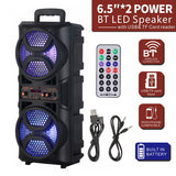 3000W Portable Bluetooth Speaker Sub Woofer Heavy Bass Sound System Party+Remote