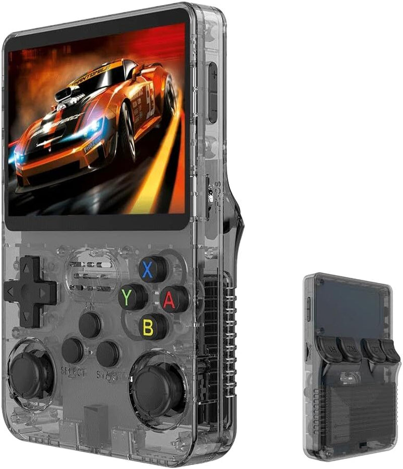 R36S Retro Handheld Video Game Console Linux 3.5" IPS Screen 64GB 15000+Game