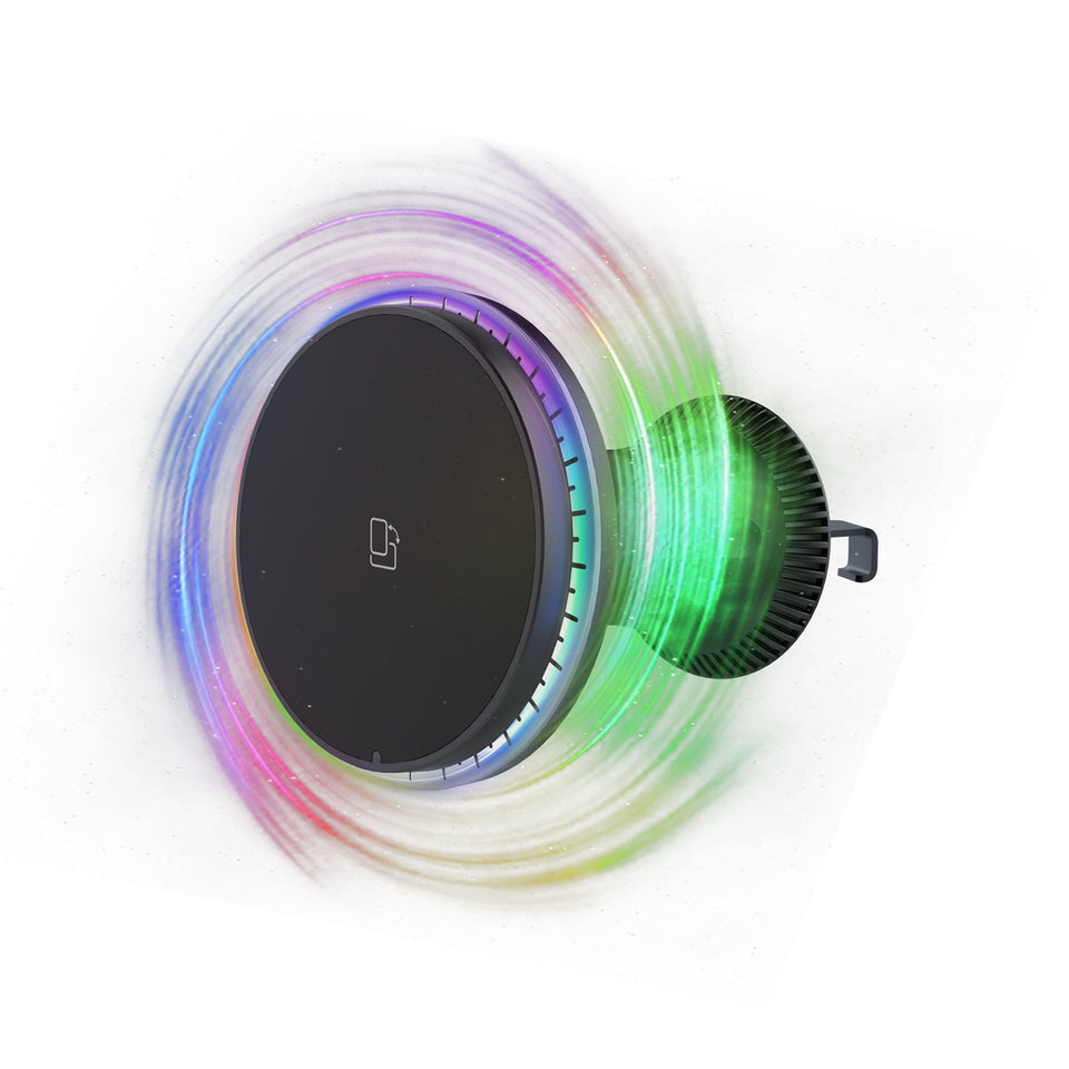 15W Wireless Magnetic Charger Car Mount Holder for Iphone 14/15 Pro Max Magsafe
