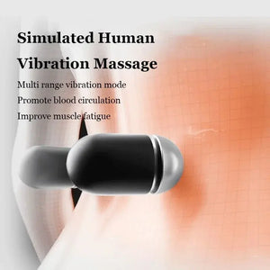Electric Waist Support Pillow - Heated & Vibrating Back Massager for Sleeping Comfort