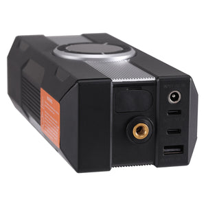 Portable 12V Jump Starter with Air Compressor Power Pack Car Battery Box 3000Amp