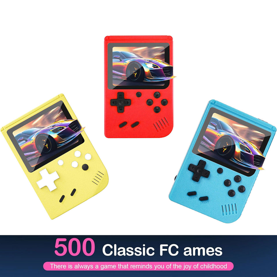 Built-In 500+ Classic Games Handheld Retro Video Game Console Gift US