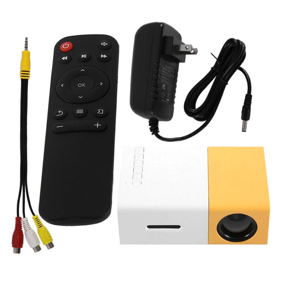 Mini Portable Projector 1080P HD Video Home Theater Home Cinema Phone Projector