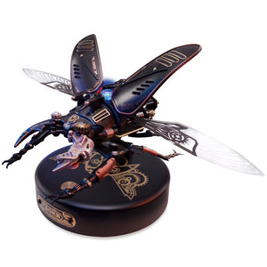 Rokr MI Series 4 Kinds of Plastic Puzzles Emperor Scorpion Beetles Golden Coin Turtle 3D Assembly Building Block Sets