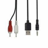 Bluetooth V4 Transmitter & Receiver Wireless A2DP Audio 3.5Mm Aux Adapter Hub A6