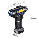 150 PSI 12V Car Air Tire Pump Inflator Compressor LED Digital Electric Portable