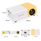 Mini Portable Projector 1080P HD Video Home Theater Home Cinema Phone Projector