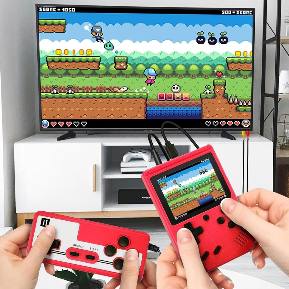 Built-In 500+ Classic Games Handheld Retro Video Game Console Gift US