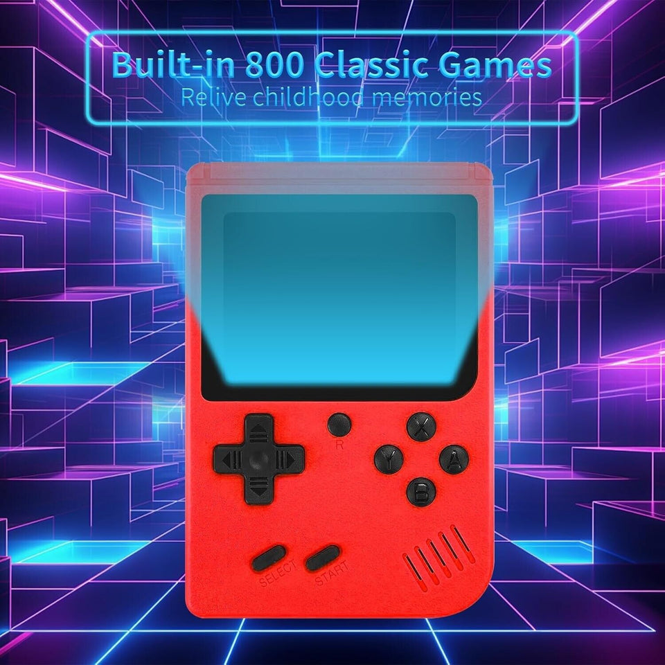 Built-In 500+ Classic Games Handheld Retro Video Game Console Gift US