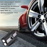 Portable 12V Jump Starter with Air Compressor Power Pack Car Battery Box 3000Amp