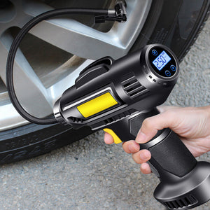 150 PSI 12V Car Air Tire Pump Inflator Compressor LED Digital Electric Portable